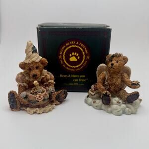 Boyds Bears and Friends Bailey's Birthday +  Clarence Angel